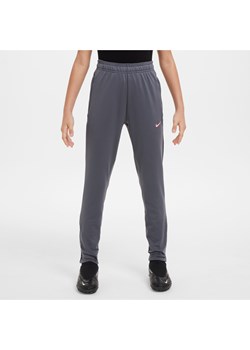 Spodnie piłkarskie dla dużych dzieci Nike Dri-FIT Strike - Szary ze sklepu Nike poland w kategorii Spodnie chłopięce - zdjęcie 171206730