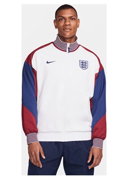Męska kurtka piłkarska Nike Dri-FIT Anglia Strike (wersja domowa) - Biel ze sklepu Nike poland w kategorii Kurtki męskie - zdjęcie 171206780