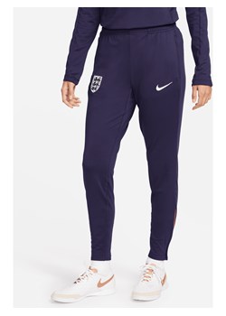 Damskie spodnie piłkarskie z dzianiny Nike Dri-FIT Anglia Strike - Fiolet ze sklepu Nike poland w kategorii Spodnie damskie - zdjęcie 171206784