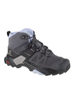 Buty Salomon X Ultra 4 Mid Gtx 416250 szare ze sklepu ButyModne.pl w kategorii Buty sportowe damskie - zdjęcie 171207381