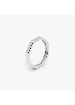 pierścionek geometryczny srebrny ze sklepu ANIA KRUK w kategorii Pierścionki - zdjęcie 171209003