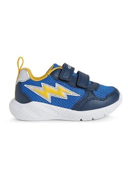 Geox Sneakersy &quot;Sprintye&quot; w kolorze niebiesko-żółtym ze sklepu Limango Polska w kategorii Buty sportowe dziecięce - zdjęcie 171210332