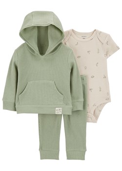 carter&apos;s 3-częściowy zestaw w kolorze zielonym ze sklepu Limango Polska w kategorii Komplety niemowlęce - zdjęcie 171210613