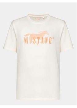 Mustang T-Shirt Austin 1014928 Biały Regular Fit ze sklepu MODIVO w kategorii T-shirty męskie - zdjęcie 171211444
