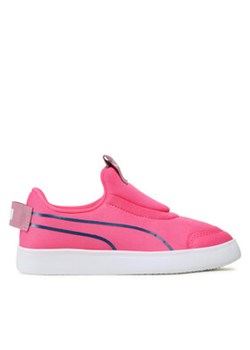 Puma Sneakersy Courtflex v2 Slip On Ps 374858 12 Różowy ze sklepu MODIVO w kategorii Trampki dziecięce - zdjęcie 171211481