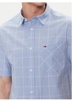 Tommy Jeans Koszula DM0DM18967 Niebieski Regular Fit ze sklepu MODIVO w kategorii Koszule męskie - zdjęcie 171211653
