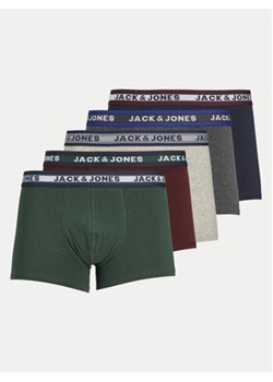 Jack&Jones Komplet 5 par bokserek Oliver 12165348 Kolorowy ze sklepu MODIVO w kategorii Majtki męskie - zdjęcie 171211833