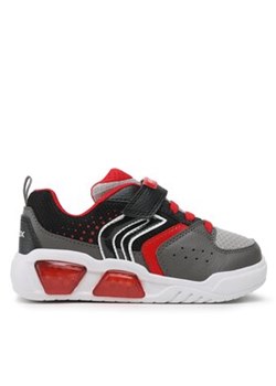Geox Sneakersy J Illuminus Boy J35GVA011FEC0051 S Szary ze sklepu MODIVO w kategorii Buty sportowe dziecięce - zdjęcie 171211903
