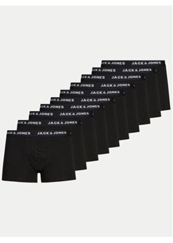 Jack&Jones Komplet 10 par bokserek Solid 12189937 Czarny ze sklepu MODIVO w kategorii Majtki męskie - zdjęcie 171212330