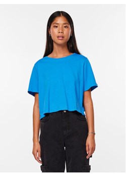 Pieces T-Shirt Sara 17146319 Niebieski Oversize ze sklepu MODIVO w kategorii Bluzki damskie - zdjęcie 171212504