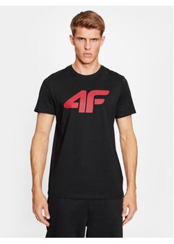 4F T-Shirt 4FAW23TTSHM0877 Czarny Regular Fit ze sklepu MODIVO w kategorii T-shirty męskie - zdjęcie 171212601