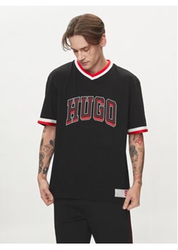 Hugo T-Shirt Duava 50510173 Czarny Relaxed Fit ze sklepu MODIVO w kategorii T-shirty męskie - zdjęcie 171212712