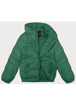 Pikowana kurtka ze stójką Miss TiTi zielona (2481) ze sklepu goodlookin.pl w kategorii Kurtki damskie - zdjęcie 171213222