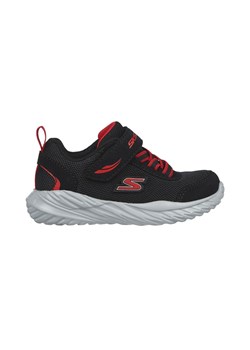 SKECHERS Buty dziecięce Nitro Sprint czarno czerwone ze sklepu taniesportowe.pl w kategorii Buty sportowe dziecięce - zdjęcie 171213351