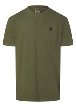 Superdry Koszulka męska Mężczyźni Bawełna khaki jednolity ze sklepu vangraaf w kategorii T-shirty męskie - zdjęcie 171213614