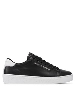 Sneakersy KARL LAGERFELD KL51019 Black Lthr ze sklepu eobuwie.pl w kategorii Trampki męskie - zdjęcie 171213891