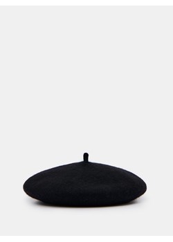 Mohito - Czarny beret - czarny ze sklepu Mohito w kategorii Berety damskie - zdjęcie 171215730
