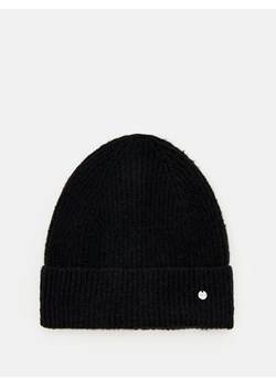 Mohito - Czarna czapka basic - czarny ze sklepu Mohito w kategorii Czapki zimowe damskie - zdjęcie 171215743