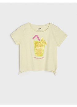 Sinsay - Koszulka - żółty ze sklepu Sinsay w kategorii Bluzki dziewczęce - zdjęcie 171216532
