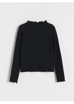 Reserved - Bluzka w prążki - czarny ze sklepu Reserved w kategorii Bluzki dziewczęce - zdjęcie 171216760