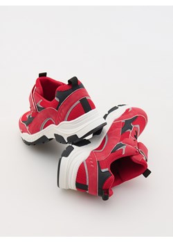 Reserved - Sportowe sneakersy - czerwony ze sklepu Reserved w kategorii Buty sportowe dziecięce - zdjęcie 171216881