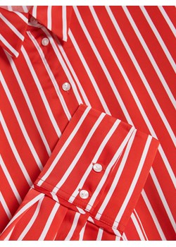 Reserved - Satynowa koszula - czerwony ze sklepu Reserved w kategorii Koszule damskie - zdjęcie 171217222