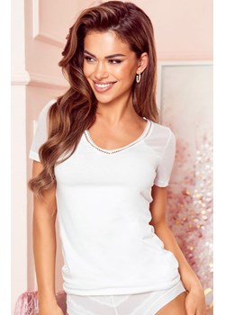 Biały t-shirt damski Dorin, Kolor biały, Rozmiar S, Eldar ze sklepu Intymna w kategorii Bluzki damskie - zdjęcie 171218650