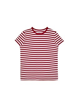 Cropp - T-shirt w czerwono-białe paski - czerwony ze sklepu Cropp w kategorii Bluzki damskie - zdjęcie 171218973