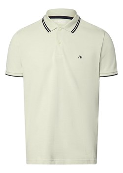 Selected Męska koszulka polo - SLHDante Mężczyźni Bawełna miętowy jednolity ze sklepu vangraaf w kategorii T-shirty męskie - zdjęcie 171219664