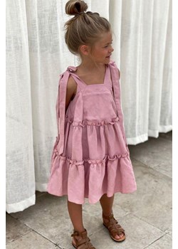Sukienka SONSILDA PINK ze sklepu Ivet Shop w kategorii Sukienki dziewczęce - zdjęcie 171219860