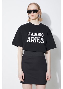 Aries t-shirt bawełniany JAdoro Aries SS Tee kolor czarny z nadrukiem SUAR60008X ze sklepu PRM w kategorii T-shirty męskie - zdjęcie 171220972
