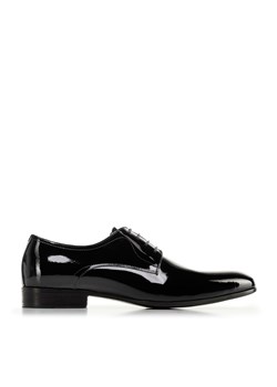 Męskie buty derby z lakierowanej skóry proste ze sklepu WITTCHEN w kategorii Buty eleganckie męskie - zdjęcie 171222231