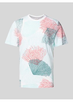 T-shirt z nadrukiem z logo model ‘Big Coral’ ze sklepu Peek&Cloppenburg  w kategorii T-shirty męskie - zdjęcie 171223452