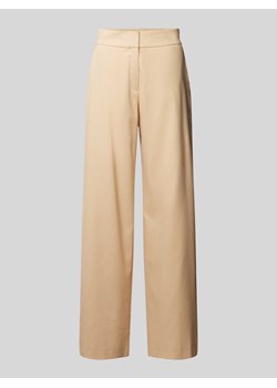 Spodnie w stylu Marleny Dietrich z wpuszczanymi kieszeniami model ‘Hauba’ ze sklepu Peek&Cloppenburg  w kategorii Spodnie damskie - zdjęcie 171223490