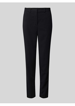 Spodnie materiałowe o kroju slim fit ze szlufkami na pasek model ‘NEW YORK’ ze sklepu Peek&Cloppenburg  w kategorii Spodnie damskie - zdjęcie 171223564