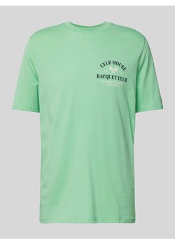 T-shirt z nadrukiem z logo i napisem ze sklepu Peek&Cloppenburg  w kategorii T-shirty męskie - zdjęcie 171223693
