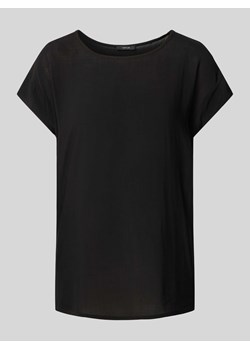T-shirt z wiskozy w jednolitym kolorze model ‘Skita soft’ ze sklepu Peek&Cloppenburg  w kategorii Bluzki damskie - zdjęcie 171224103