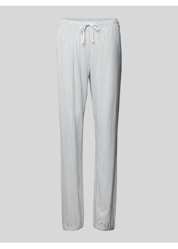 Spodnie od piżamy ze wzorem w paski model ‘Everyday’ ze sklepu Peek&Cloppenburg  w kategorii Piżamy damskie - zdjęcie 171224123