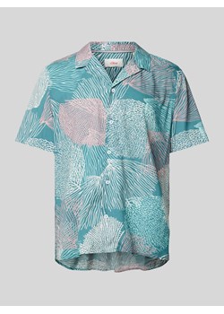 Koszula casualowa o kroju resort fit z nadrukiem z logo model ‘Big Coral’ ze sklepu Peek&Cloppenburg  w kategorii Koszule męskie - zdjęcie 171224183