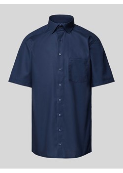 Koszula biznesowa o kroju modern fit z krótkim rękawem model ‘Sora’ ze sklepu Peek&Cloppenburg  w kategorii Koszule męskie - zdjęcie 171224283
