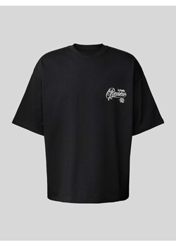 T-shirt o kroju oversized z nadrukiem z logo ze sklepu Peek&Cloppenburg  w kategorii T-shirty męskie - zdjęcie 171224311