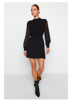 trendyol Sukienka w kolorze czarnym ze sklepu Limango Polska w kategorii Sukienki - zdjęcie 171225900
