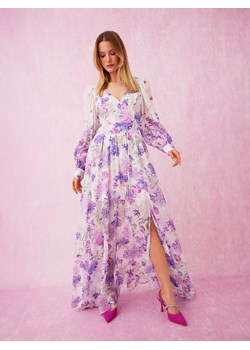 Mohito - Sukienka maxi w kwiaty - fioletowy ze sklepu Mohito w kategorii Sukienki - zdjęcie 171226160