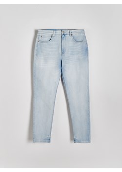 Reserved - Jeansy slim fit z przetarciami - niebieski ze sklepu Reserved w kategorii Jeansy męskie - zdjęcie 171226540