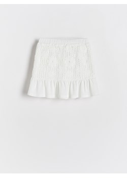 Reserved - Ażurowa spódnica - złamana biel ze sklepu Reserved w kategorii Spódnice dziewczęce - zdjęcie 171226574