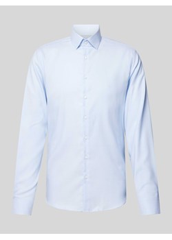 Koszula biznesowa o kroju slim fit z kołnierzykiem typu kent model ‘Bari’ ze sklepu Peek&Cloppenburg  w kategorii Koszule męskie - zdjęcie 171230122