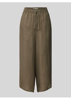 Spodnie lniane o luźnym kroju z tunelem model ‘CATCH’ ze sklepu Peek&Cloppenburg  w kategorii Spodnie damskie - zdjęcie 171230184