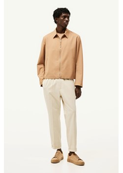 H & M - Eleganckie joggersy Slim Fit - Beżowy ze sklepu H&M w kategorii Spodnie męskie - zdjęcie 171230314