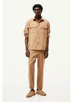 H & M - Eleganckie joggersy Slim Fit - Beżowy ze sklepu H&M w kategorii Spodnie męskie - zdjęcie 171230343
