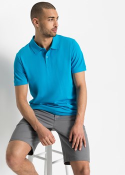 Shirt polo z bawełny pique, krótki rękaw ze sklepu bonprix w kategorii T-shirty męskie - zdjęcie 171231044